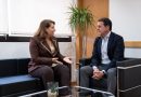 <strong>Javier A. García traslada a Carmen Crespo el apoyo de todo el PP de Almería y afirma que será la voz de los almerienses en Europa</strong>