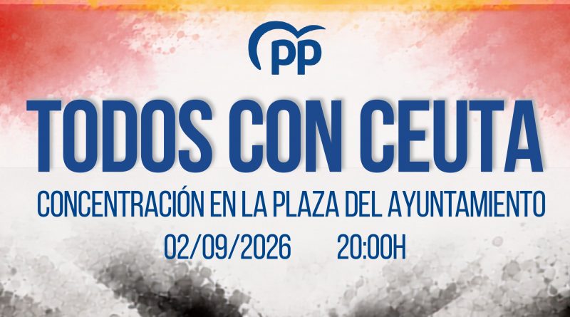 El PP de Almería sale en defensa de Ceuta y llama a llenar las plazas de los ayuntamientos el 2 de septiembre